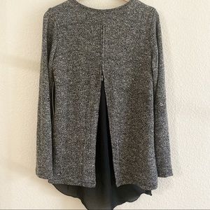 Tribal Jeans Zipper Top